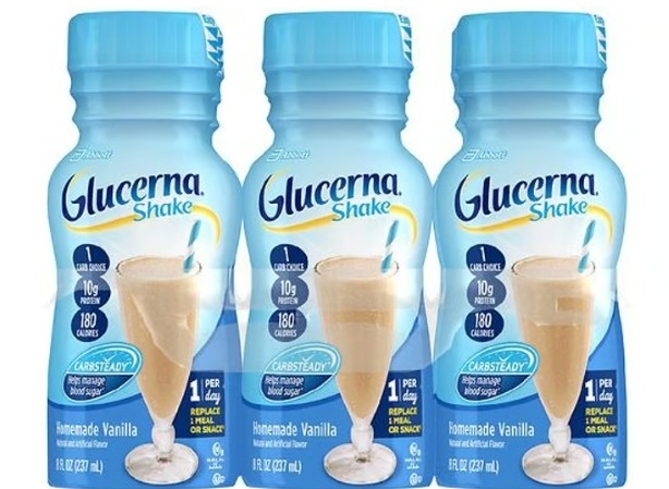 BTL Glucerna Vanilla Shake 8oz  4 x 6pk