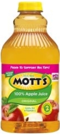 Mott’s – Apple Juice – 8/64 Oz Plastic Bottles