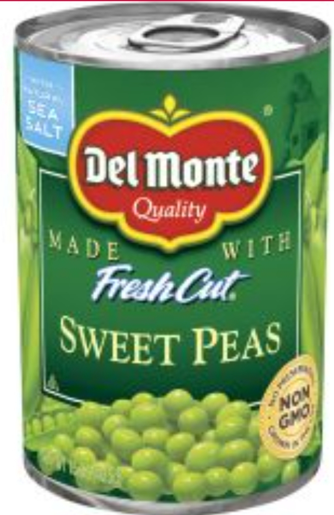 Del Monte 12/24 cans 15/15.50 oz