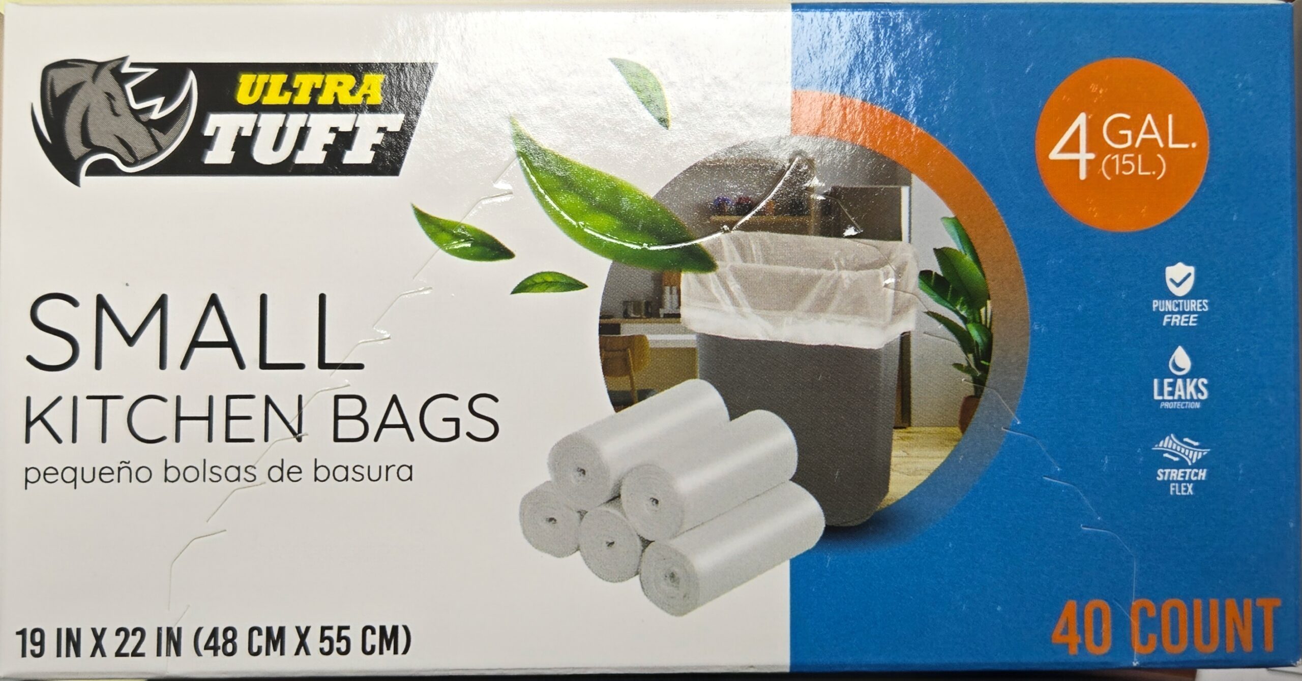 Ultra Tuff 4 Gallon Tall Bag 24 x 40ct