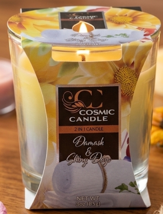 Cosmic Candle 2in1 12 x 3 oz Luminous Step & Drifting Stream